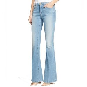 Frame Denim Le High Flare, Hyde Light Blue Wash, 31, EUC